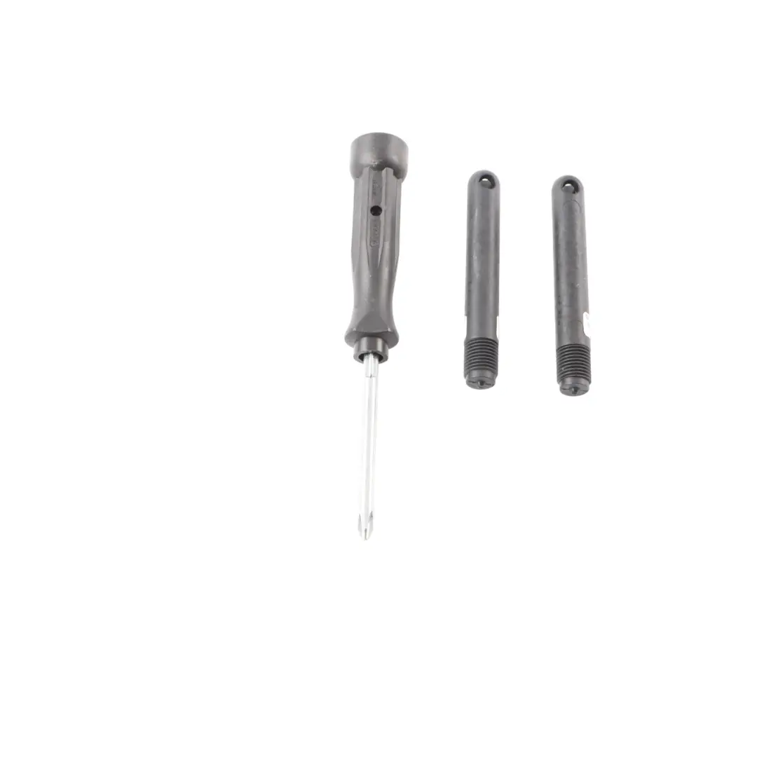 Audi A4 B7 Spare Wheel Spanner Nut Tool Kit Holder Tow Eye Hook Box - SKU 8E0012111A - Part number 8E0012111A