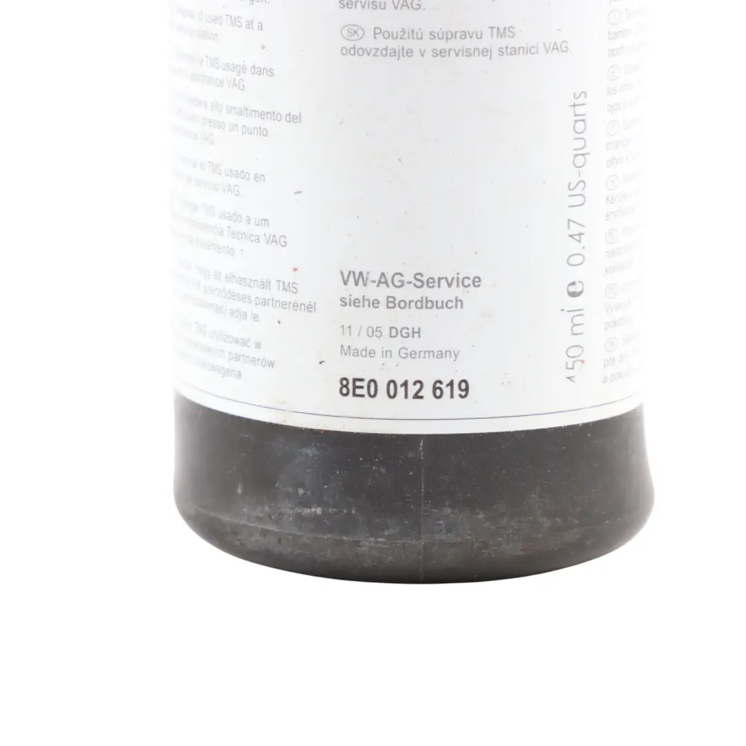  Sellador de Neumáticos VW AUDI SKODA SEAT Reparador Pinchazos Botella - SKU 8E0012619 - Número de pieza 8E0012619
