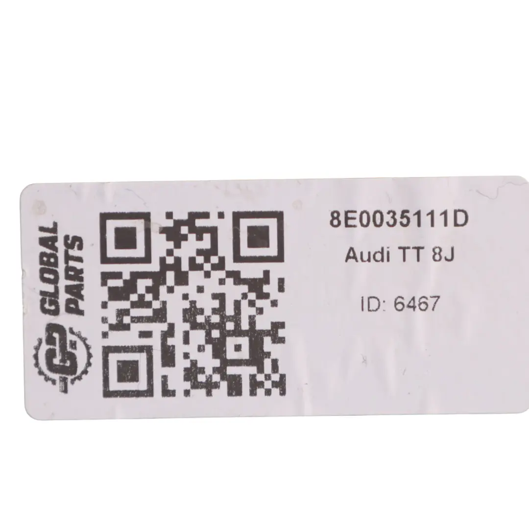 Audi TT 8J Unité de tête de radio Navi CD DVD Changeur de joueur - SKU 8E0035111D - Numéro de pièce 8E0035111D