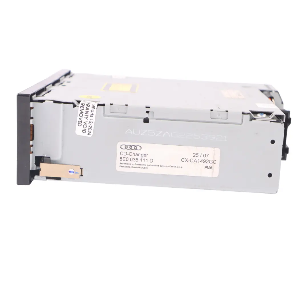 Audi TT 8J Radio Head Unit Navi CD DVD Player Changer - SKU 8E0035111D - Part number 8E0035111D