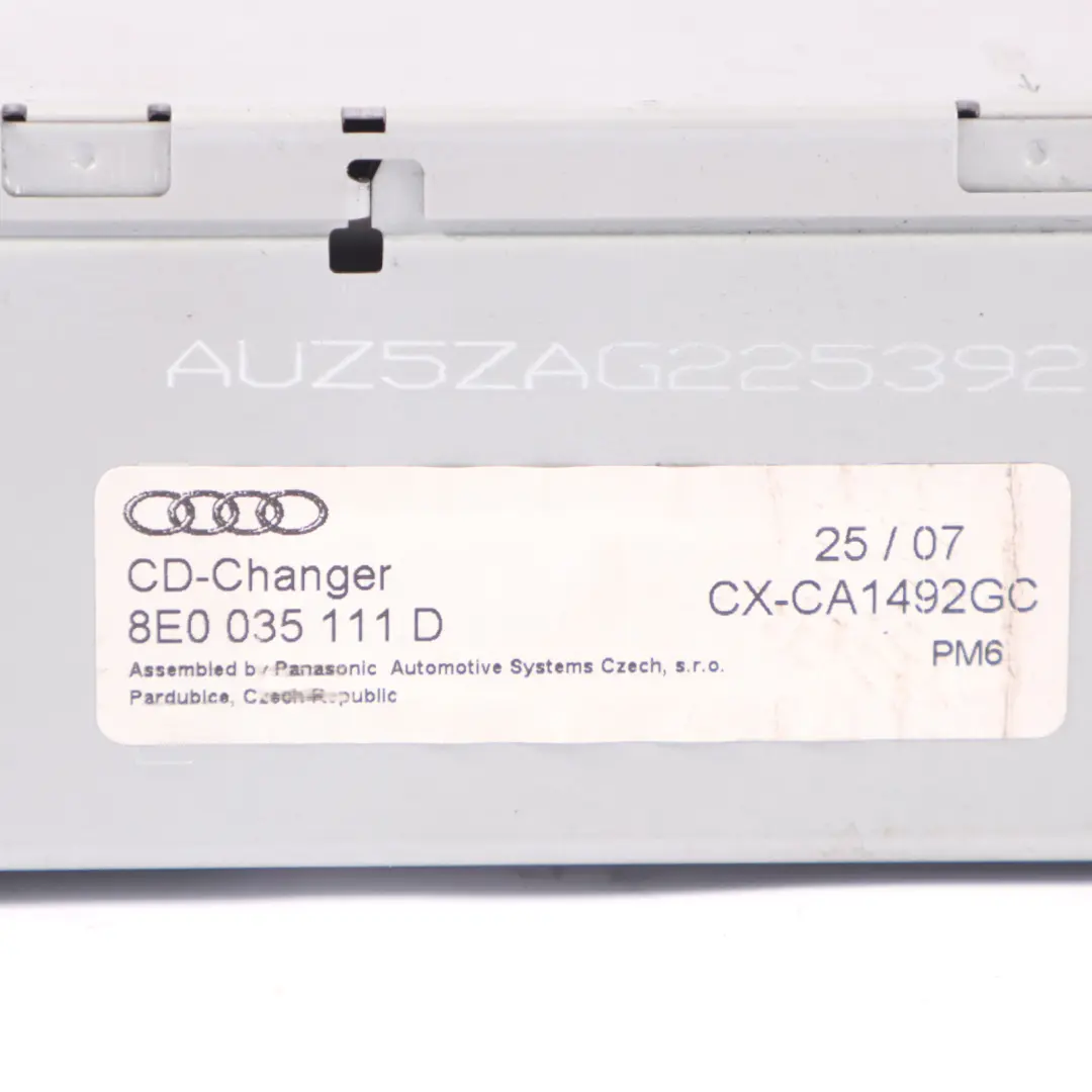 Audi TT 8J Radio Head Unit Navi CD DVD Player Changer - SKU 8E0035111D - Part number 8E0035111D