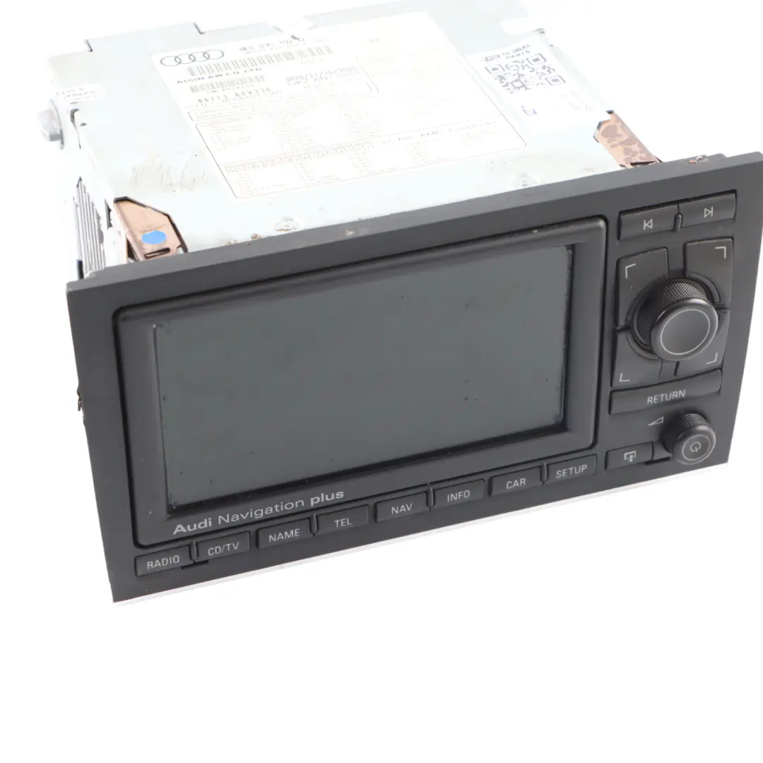 Navigation System Car Sat Nav Computer Head Unit to Audi A4 B7 with Part number 8E0035192D Audi A4 B7 Navigation System Car Sat Nav Computer Head Unit - SKU 8E0035192D - Part number 8E0035192D