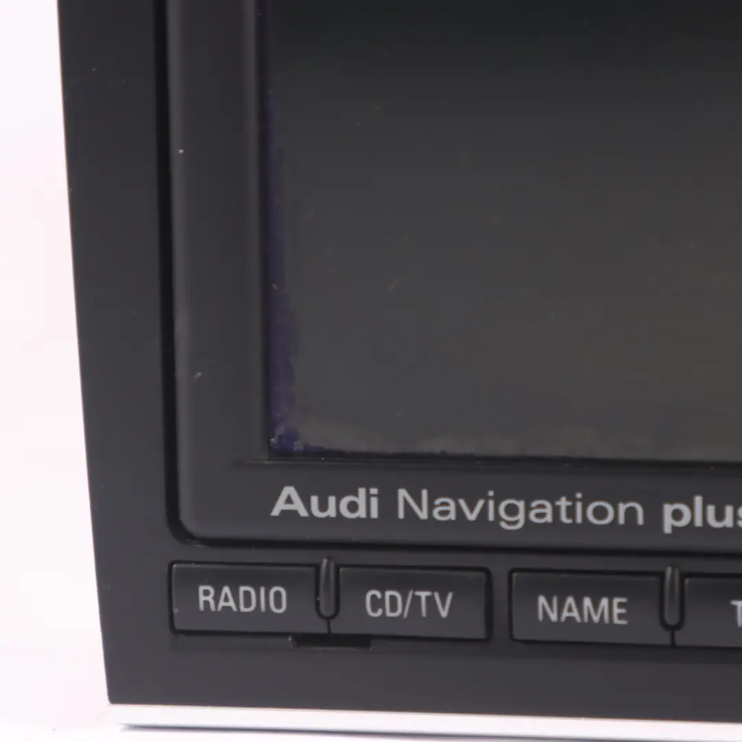 Radio estéreo navegación satélite unidad reproductor CD para Audi A4 B7 con número de pieza 8E0035192T Audi A4 B7 Radio estéreo navegación satélite unidad reproductor CD - SKU 8E0035192T - Número de pieza 8E0035192T