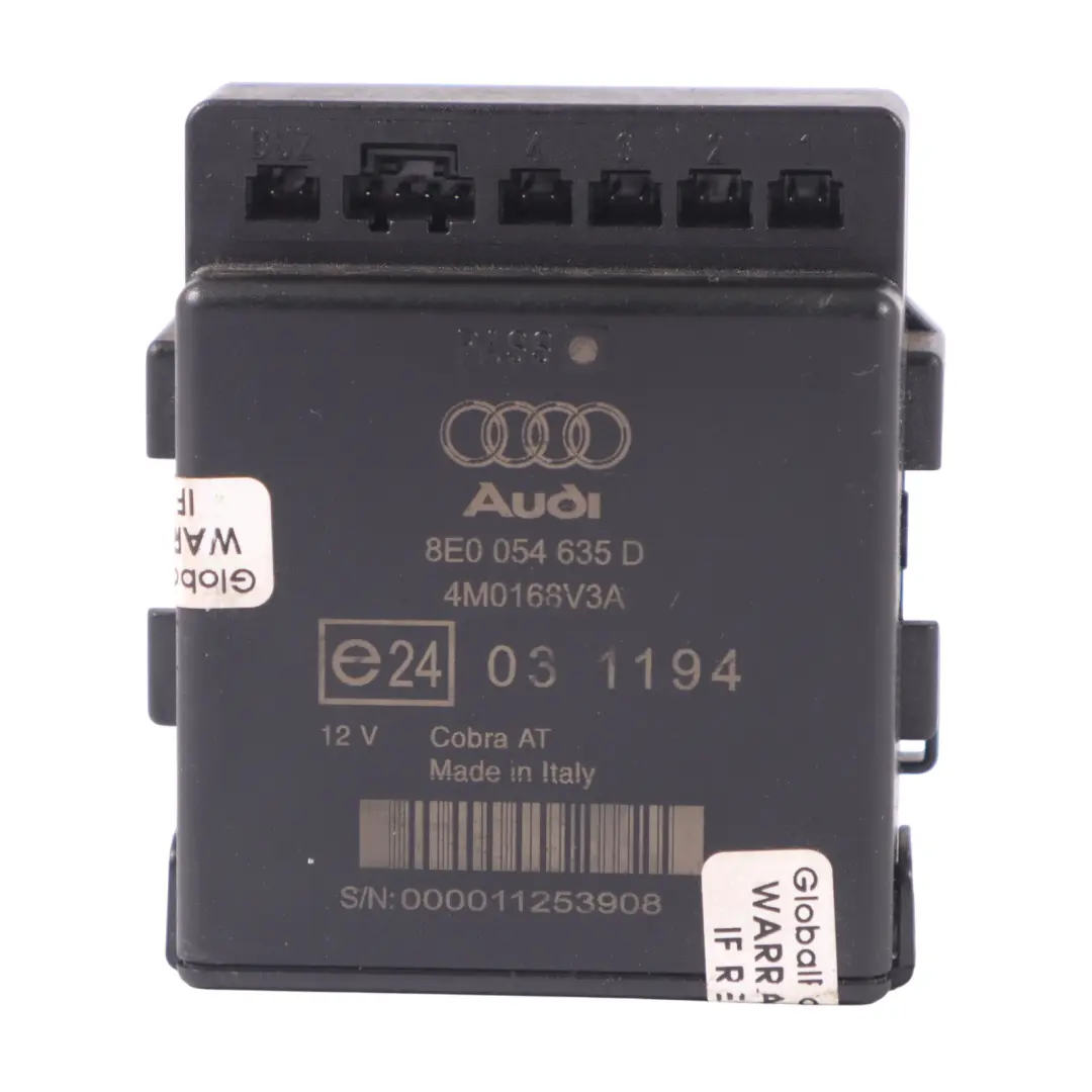 Audi A3 8P TT 8J PDC Parking Distance Control Unit Module - SKU 8E0054635D - Part number 8E0054635D