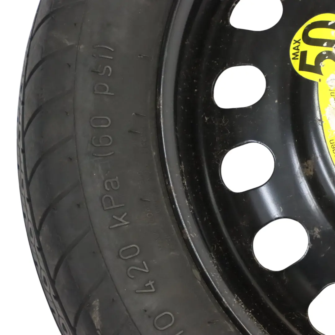 Audi A4 B7 Roue de Secours Roue Compacte Acier R17 4J Goodyear 125/80 - SKU 8E0601027C-1 - Numéro de pièce 8E0601027C