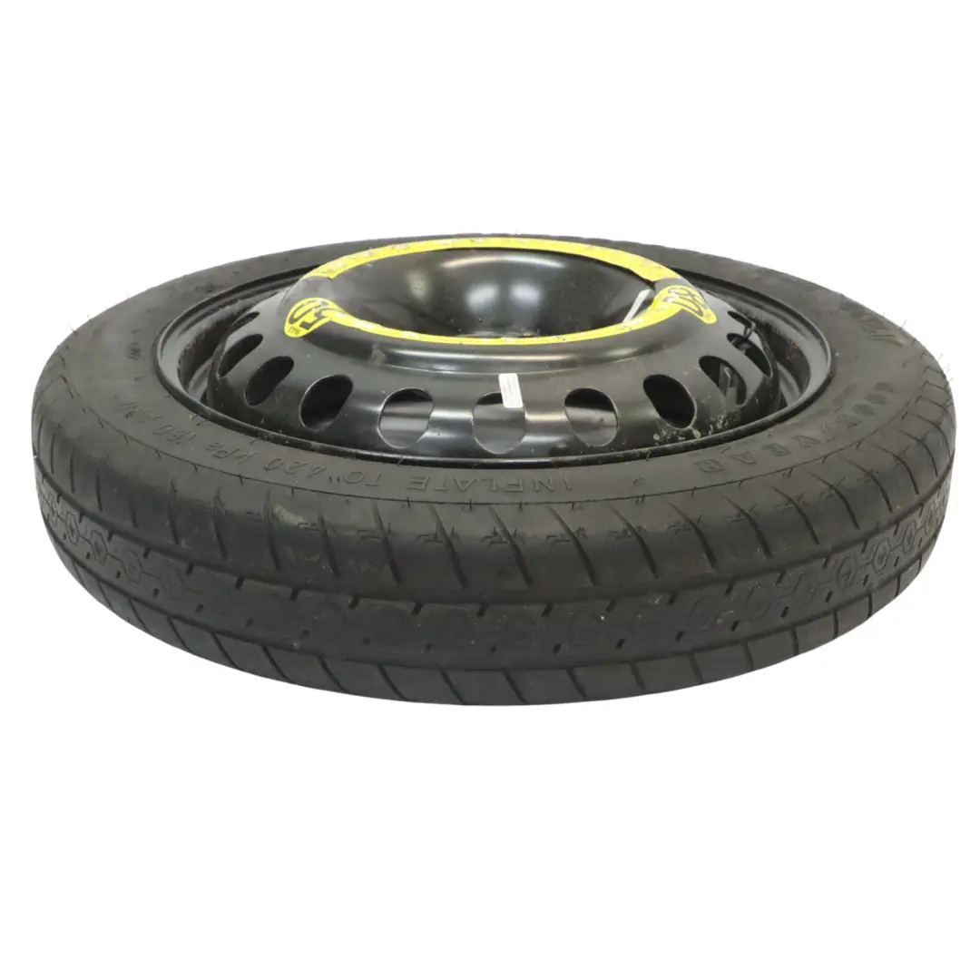 Audi A4 B7 Ersatzrad Kompaktrad Stahl R17 4J Goodyear 125/80 - SKU 8E0601027C-1 - Teilenummer 8E0601027C