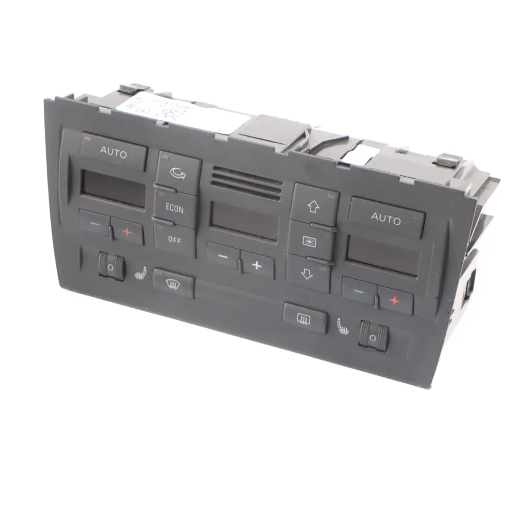 Aire Acondicionado Automát Climatizador Panel Interruptor para Audi A4 B7 con número de pieza 8E0820043BM Audi A4 B7 Aire Acondicionado Automát Climatizador Panel Interruptor - SKU 8E0820043BM - Número de pieza 8E0820043BM