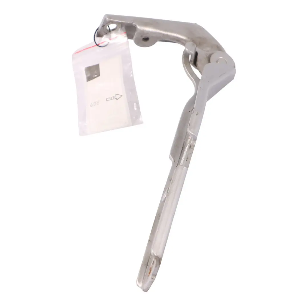 Front Hood Bonnet Hinge Left N/S Light Silver - LY7W Audi A4 B7 - SKU 8E0823301F-LS - Part number 8E0823301F