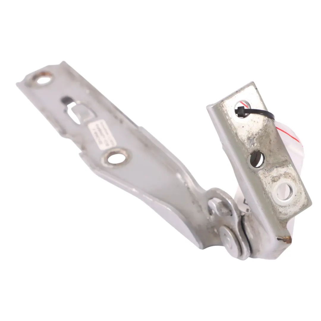 Front Hood Bonnet Hinge Left N/S Light Silver - LY7W Audi A4 B7 - SKU 8E0823301F-LS - Part number 8E0823301F