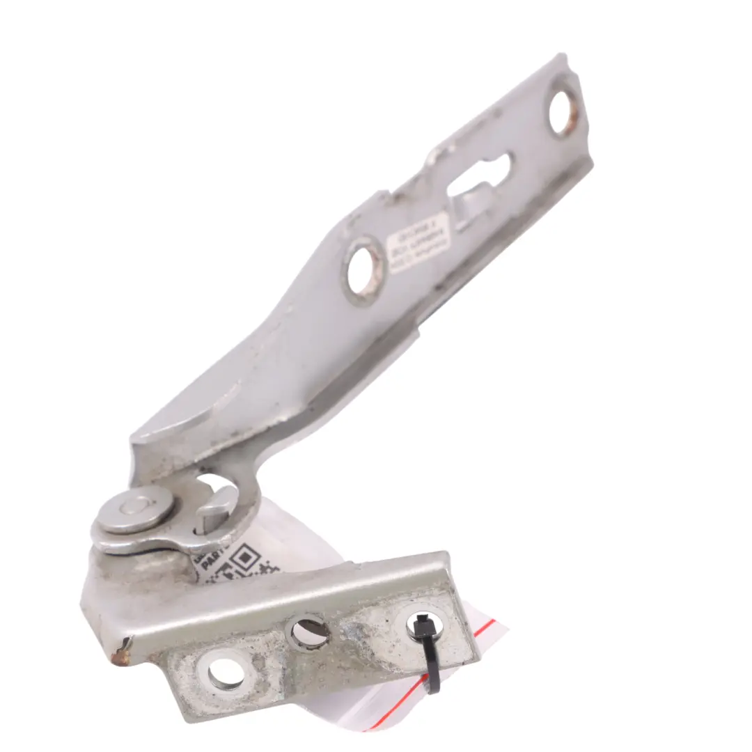 Front Hood Bonnet Hinge Left N/S Light Silver - LY7W Audi A4 B7 - SKU 8E0823301F-LS - Part number 8E0823301F
