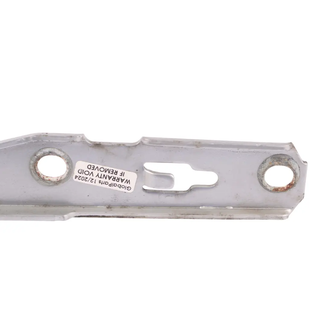 Front Hood Bonnet Hinge Left N/S Light Silver - LY7W Audi A4 B7 - SKU 8E0823301F-LS - Part number 8E0823301F