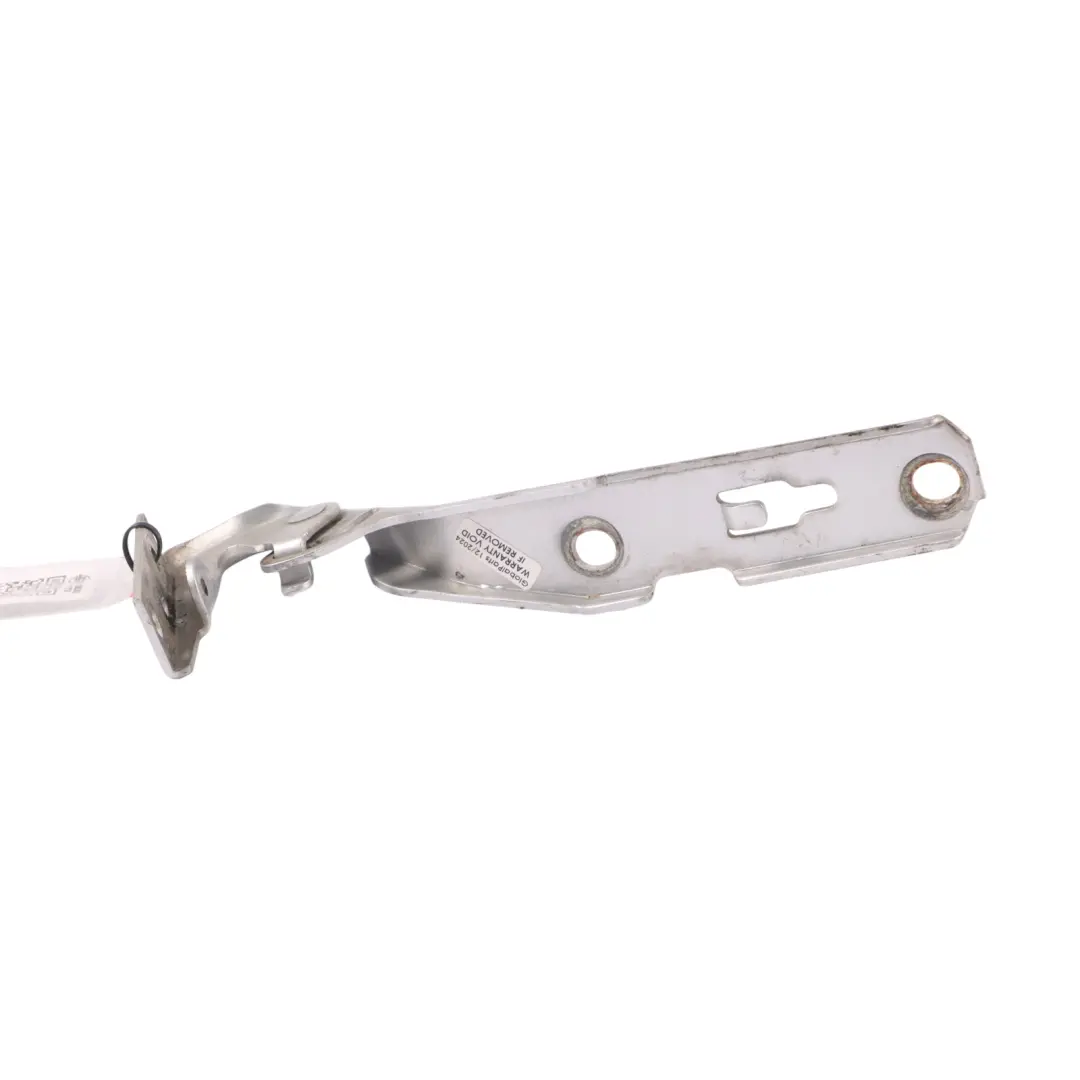 Hood Bonnet Hinge Right O/S Light Silver Metallic LY7W 8E0823302E to Audi A4 B7 with Part number 8E0823302F Audi A4 B7 Hood Bonnet Hinge Right O/S Light Silver Metallic LY7W 8E0823302E - SKU 8E0823302E-LS - Part number 8E0823302F