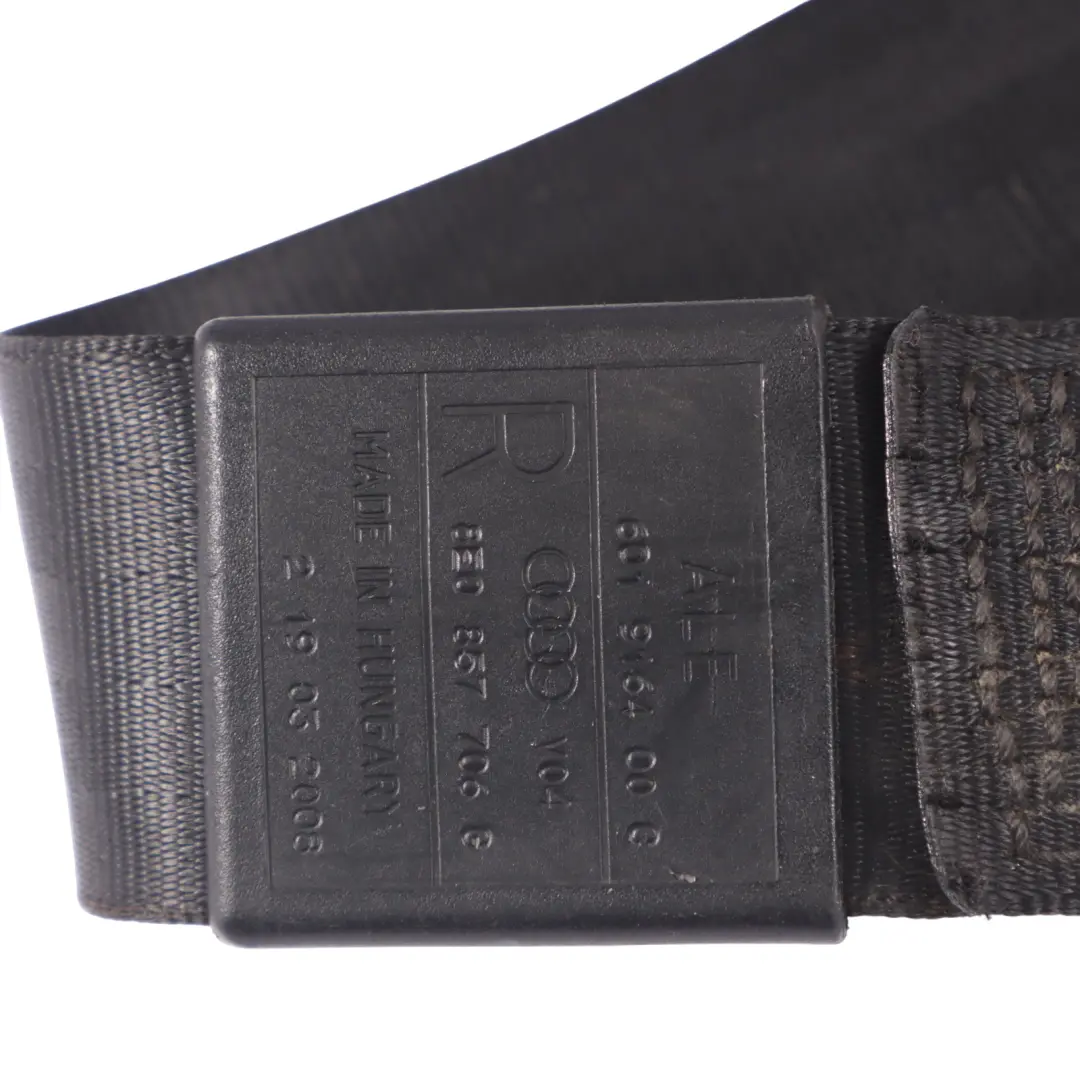 Audi A4 B7 Front Seat Belt Seatbelt Right O/S Driver's Side - SKU RHD-8E0857706G - Part number 8E0857706G