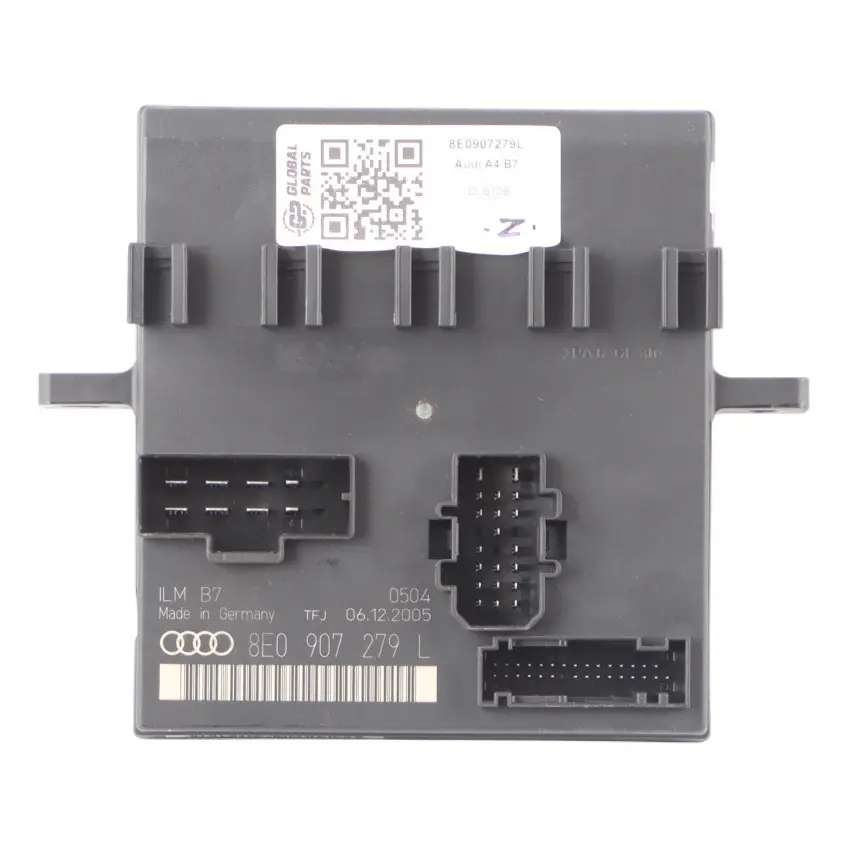 Audi A4 B7 Caja Fusibles BCM Módulo Confort Control Carrocería - SKU 8E0907279L - Número de pieza 8E0907279L