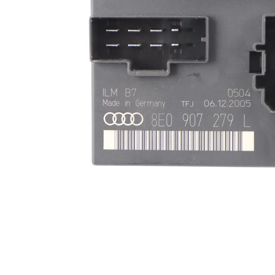 On Board Fuse Box BCM Body Comfort Control Module ECU Unit to Audi A4 B7 with Part number 8E0907279L Audi A4 B7 On Board Fuse Box BCM Body Comfort Control Module ECU Unit - SKU 8E0907279L - Part number 8E0907279L