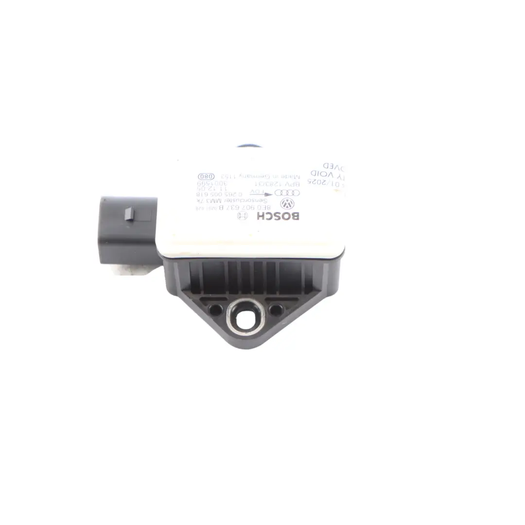 Audi A6 C6 Módulo de guiñada Sensor de aceleración velocidad rotación - SKU 8E0907637B - Número de pieza 8E0907637B