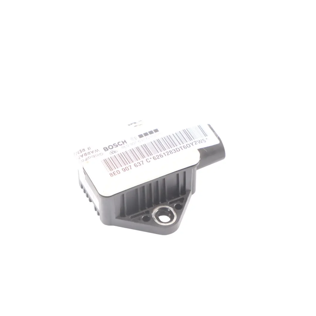 Acceleration Sensor ESP Module Control Unit ECU Audi A4 B7 Rear - SKU 8E0907637C - Part number 8E0907637C