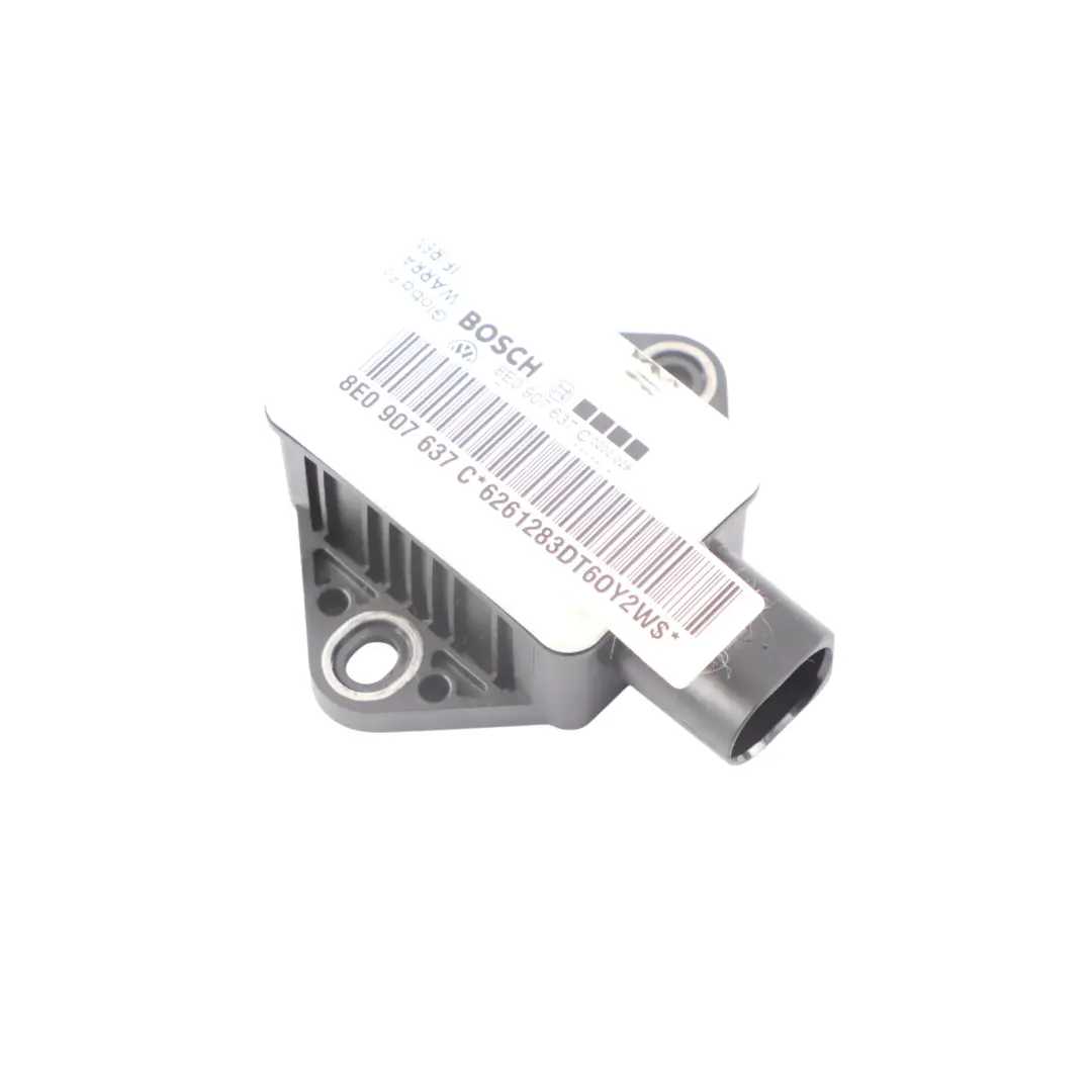 Capteur D'Accélération Arrière Module ESP Commande ECU Audi A4 B7 - SKU 8E0907637C - Numéro de pièce 8E0907637C