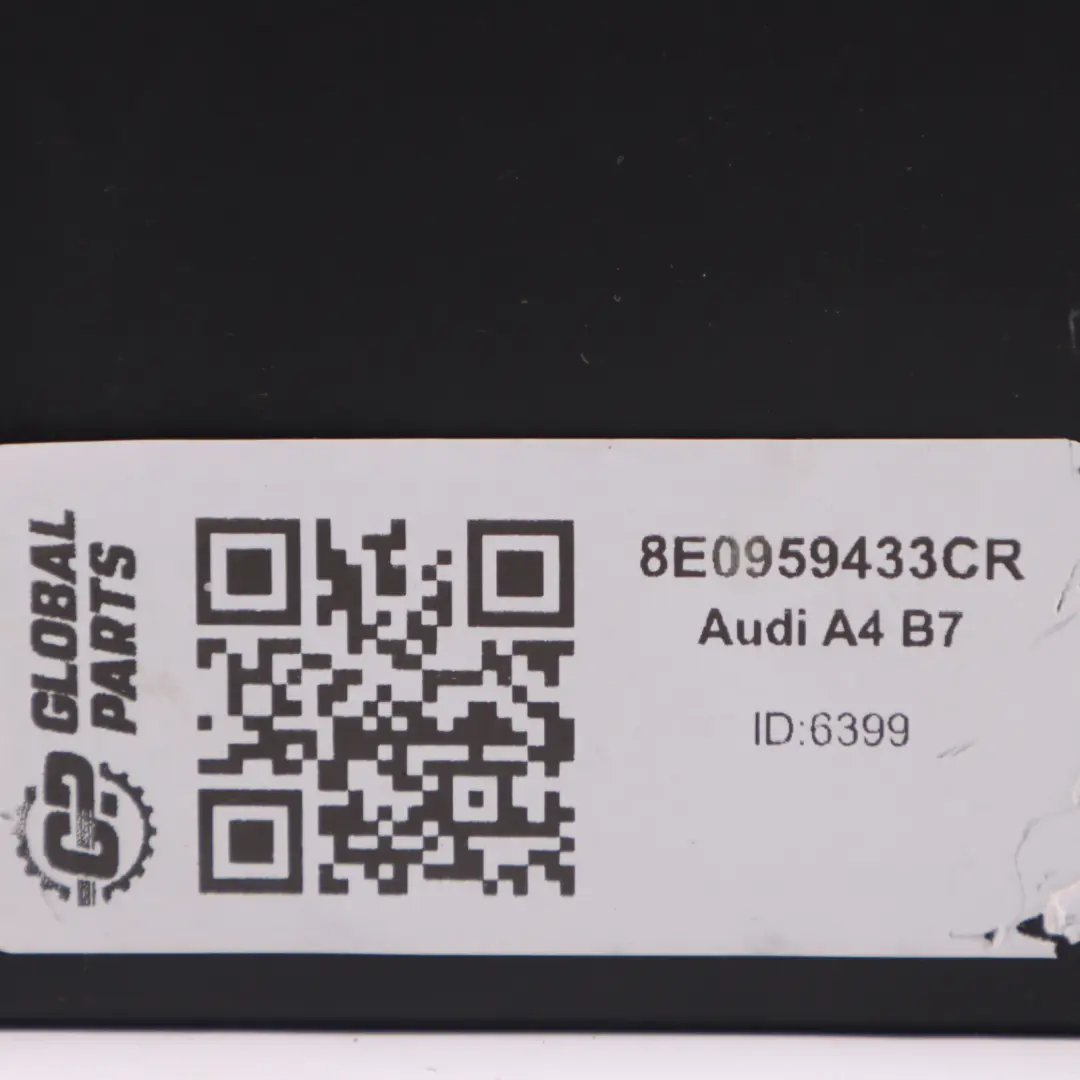 Audi A4 B7 Contrôle confort corps BCM Unité module dalimentation ECU 8E0959433CQ - SKU 8E0959433CR - Numéro de pièce 8E0959433CR