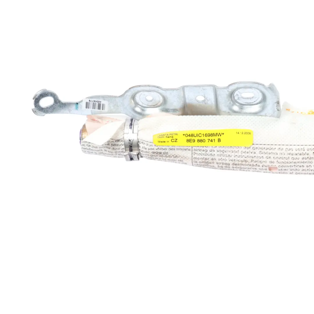 Headliner Roof Curtain Air Module Left N/S to Audi A4 B7 Avant with Part number 8E9880741B Audi A4 B7 Avant Headliner Roof Curtain Air Module Left N/S - SKU 8E9880741B - Part number 8E9880741B