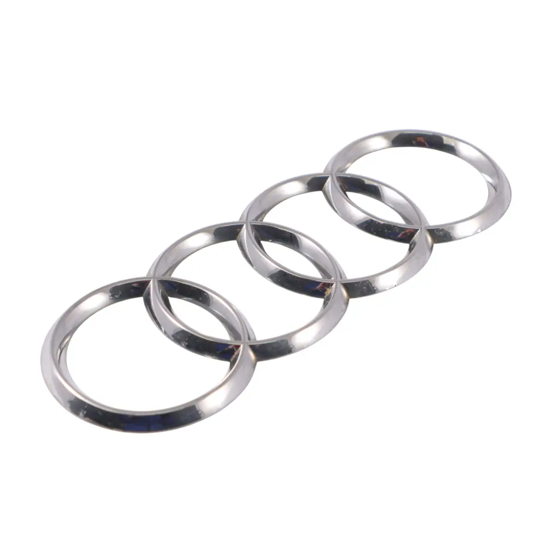 AUDI S4 A4 B8 Emblem Rear Boot Lid Logo Badge Chrome - SKU 8F0853742 - Part number 8F0853742