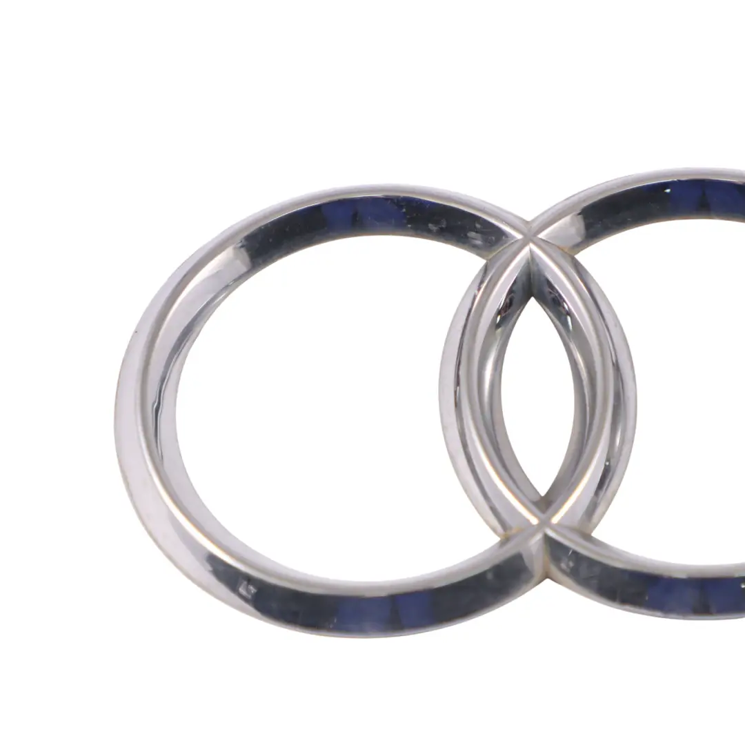 AUDI S4 A4 B8 Emblème Logo du couvercle de coffre arrière chrome - SKU 8F0853742 - Numéro de pièce 8F0853742
