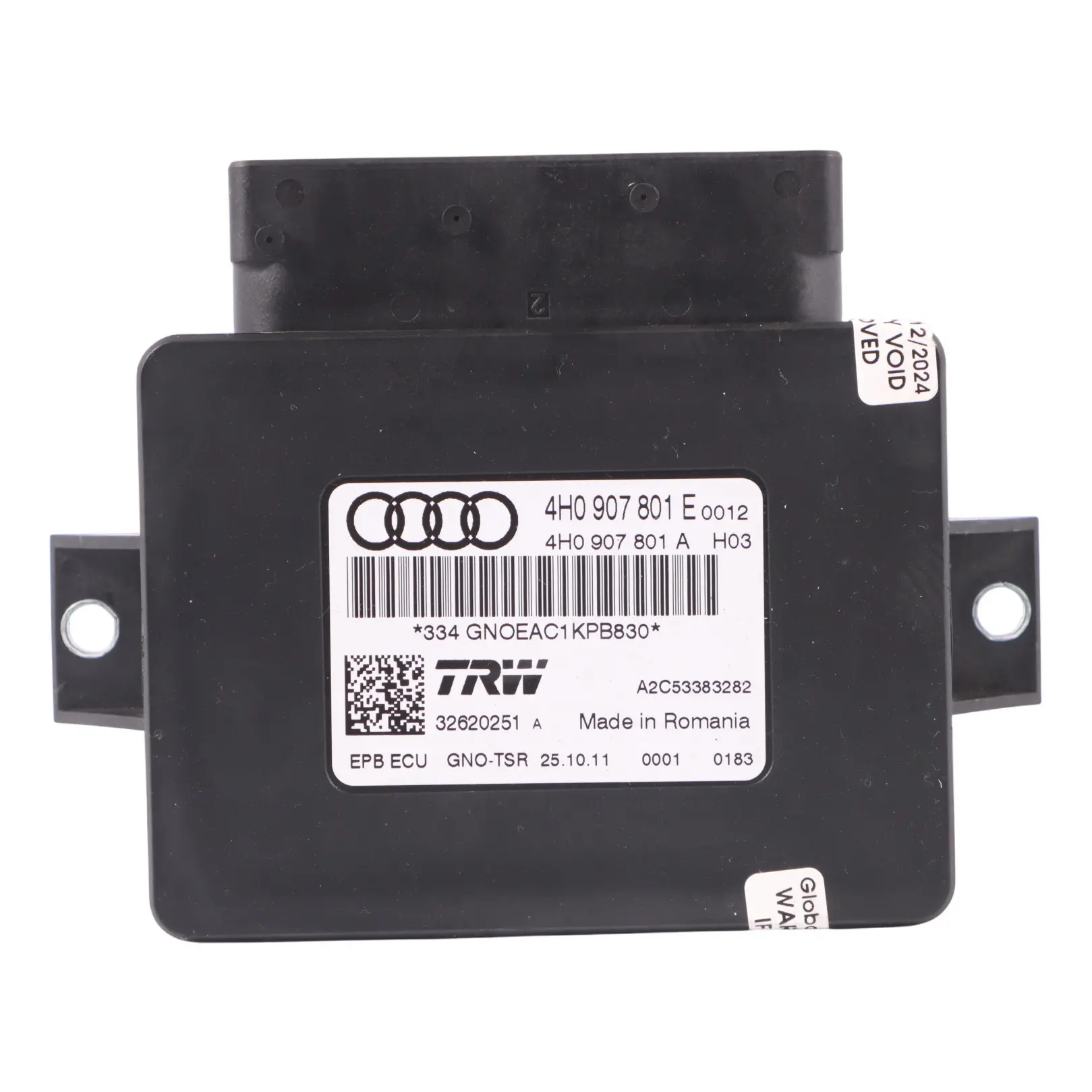 AUDI A7 4G8 Electric Handbrake Control Module TRW 4H0907801E