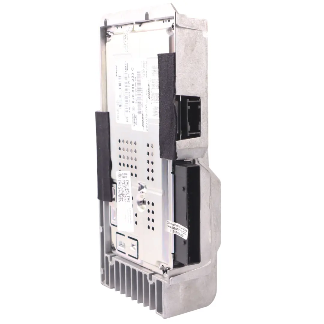 Audio Amplificatore Premium Sound Booster Unità Bose per Audi TT 8J con numero di parte 8J0035223C Audi TT 8J Audio Amplificatore Premium Sound Booster Unità Bose - SKU 8J0035223C - Numero di parte 8J0035223C