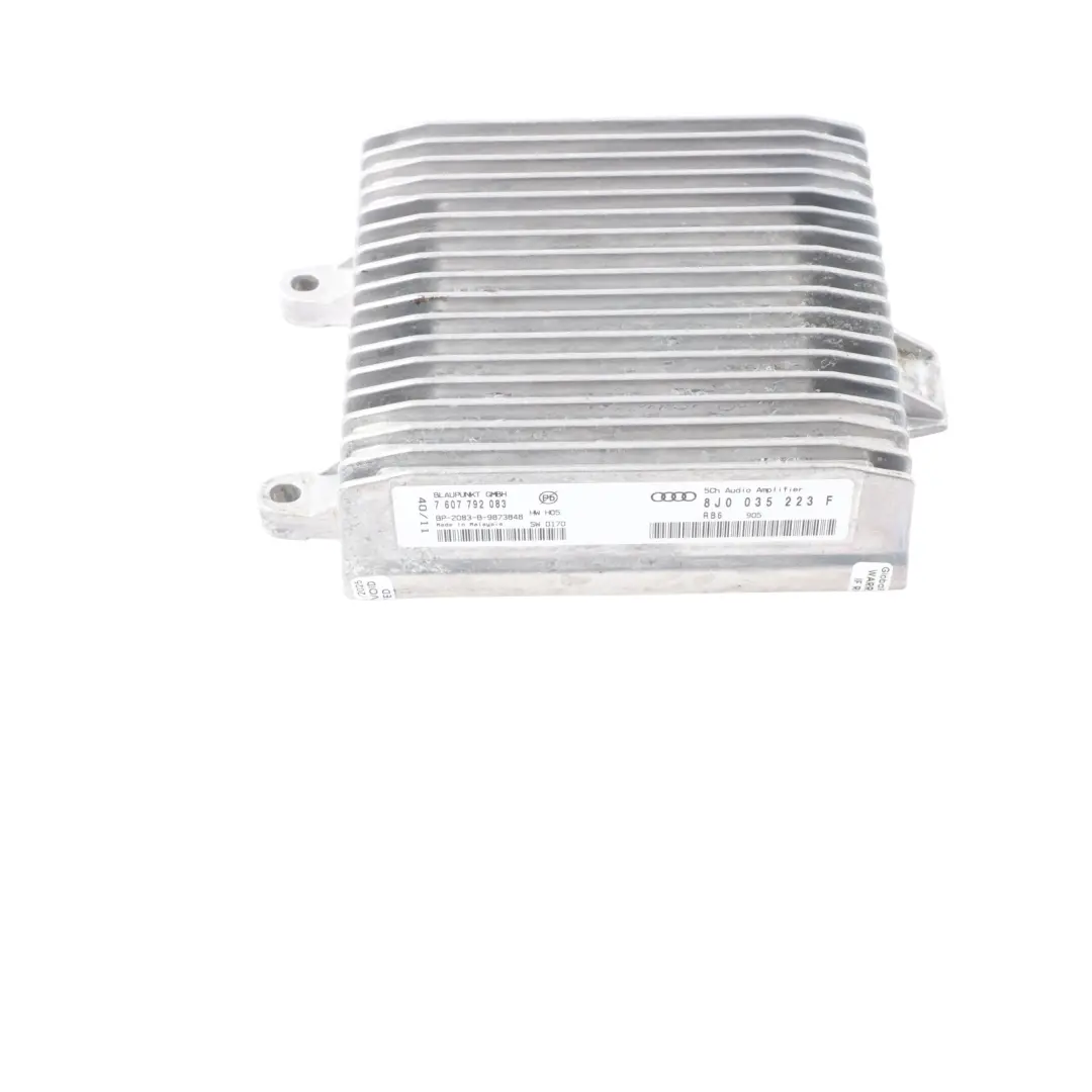 Sistema de Sonido de Audio Unidad de Amplificador Audi TT 8J - SKU 8J0035223F - Número de pieza 8J0035223F