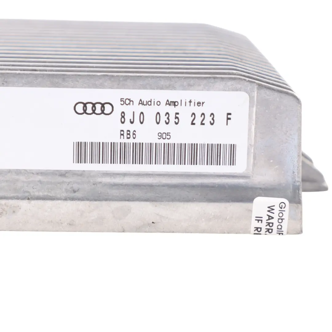 Audi TT 8J Sound System Audio Verstärker Verstärkereinheit - SKU 8J0035223F - Teilenummer 8J0035223F