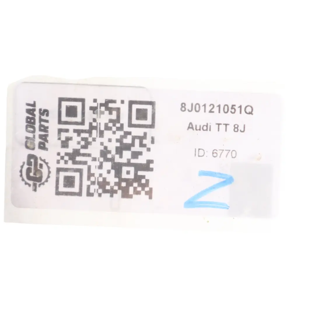 Mk2 8J 2.0 TDI Tuyau De Liquide De Refroidissement Moteur Audi TT - SKU 8J0121051Q - Numéro de pièce 8J0121051Q