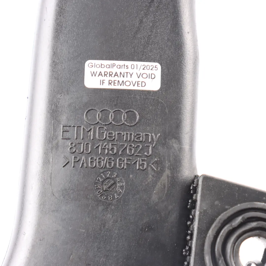 Charge Intake Pipe Hose Line Petrol to Audi TT 8J Intercooler Air with Part number 8J0145762J Audi TT 8J Intercooler Air Charge Intake Pipe Hose Line Petrol - SKU 8J0145762J - Part number 8J0145762J