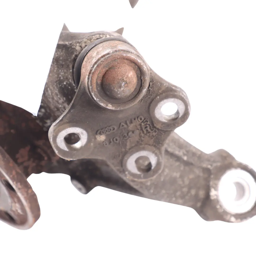 Soporte de rueda delantera derecha montaje de cubo para Audi TT 8J con número de pieza 8J0407254D Audi TT 8J Soporte de rueda delantera derecha montaje de cubo - SKU 8J0407254D - Número de pieza 8J0407254D