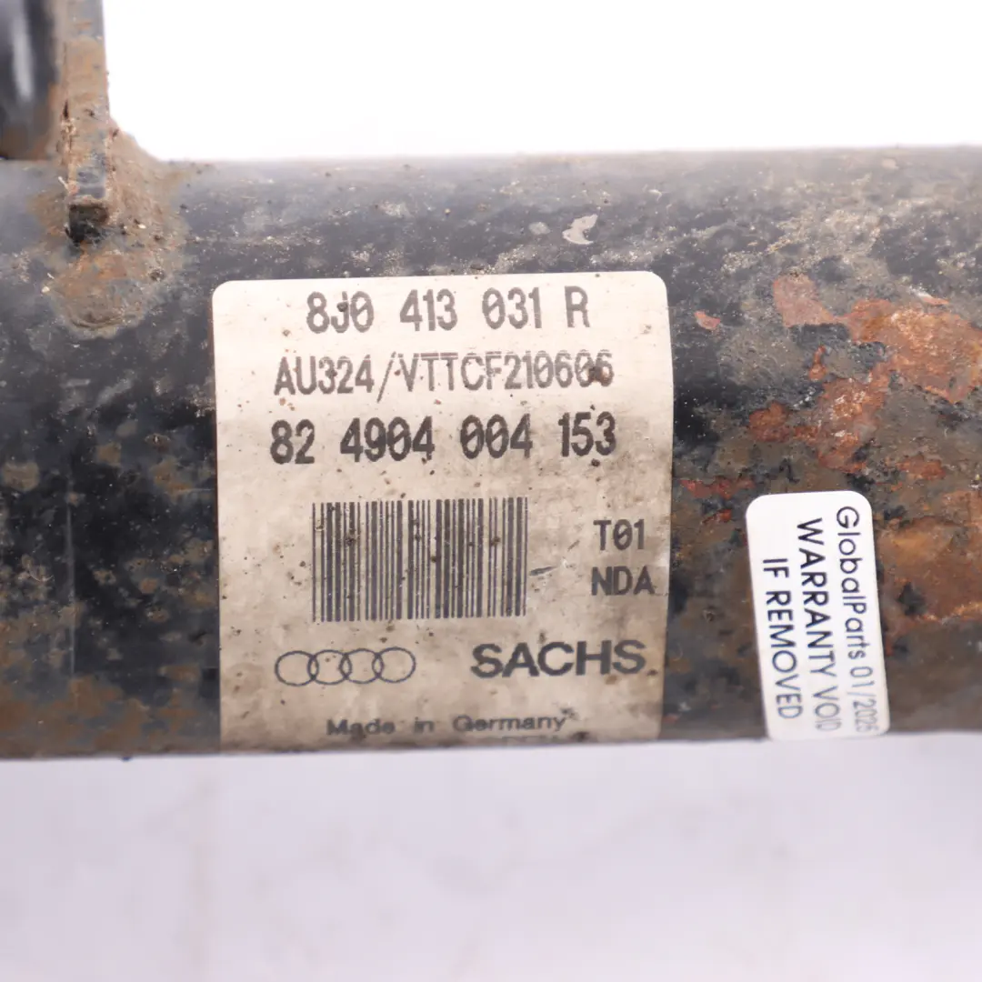 Suspensión Delantera Strut Amortiguador Izquierda Derecha para Audi TT 8J con número de pieza 8J0413031R Audi TT 8J Suspensión Delantera Strut Amortiguador Izquierda Derecha - SKU 8J0413031R - Número de pieza 8J0413031R