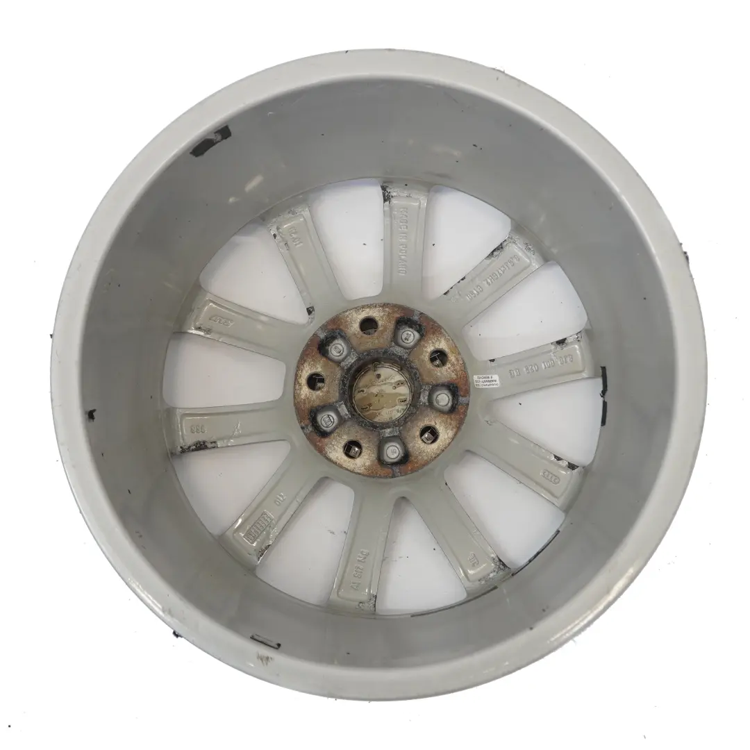 Audi Mk2 TT Cerchio in lega argento 17" ET:50 8,5J 8J0601025A - SKU 8J0601025BE-1 - Numero di parte 8J0601025BE