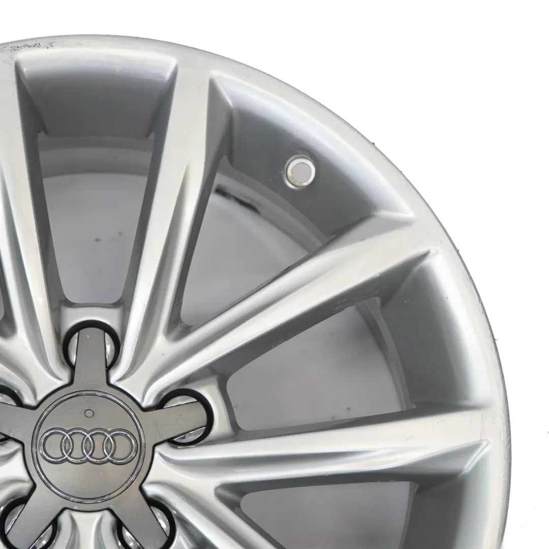 Audi Mk2 TT Cerchio in lega argento 17" ET:50 8,5J 8J0601025A - SKU 8J0601025BE-1 - Numero di parte 8J0601025BE