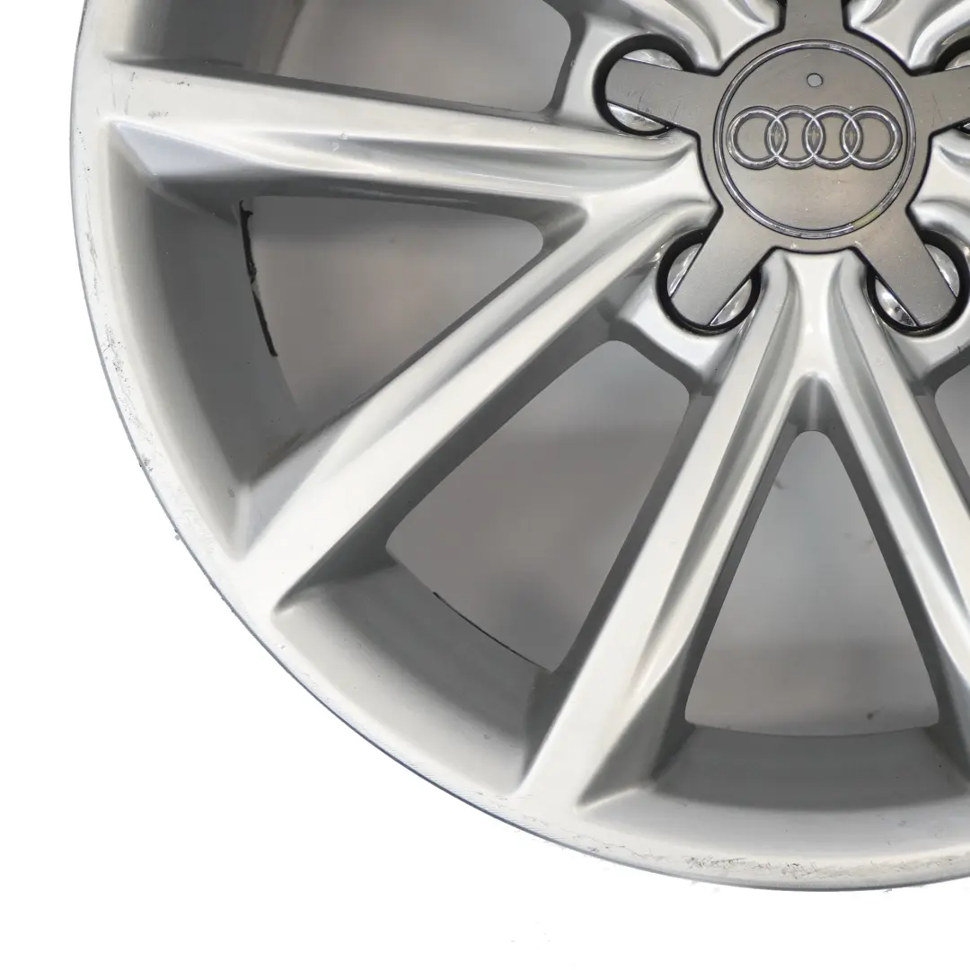 Audi Mk2 TT Cerchio in lega argento 17" ET:50 8,5J 8J0601025A - SKU 8J0601025BE-1 - Numero di parte 8J0601025BE