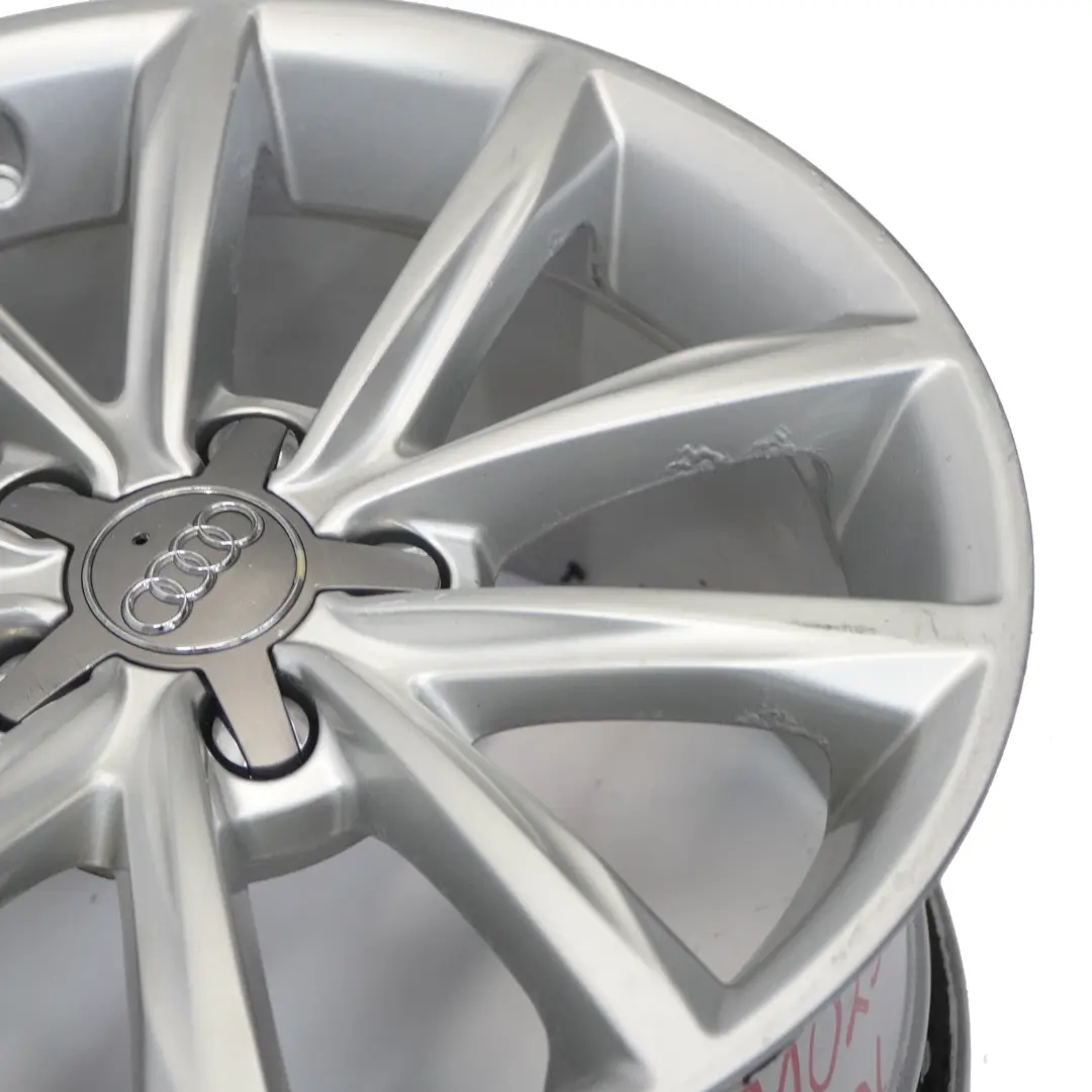 Audi Mk2 TT Cerchio in lega argento 17" ET:50 8,5J 8J0601025A - SKU 8J0601025BE-1 - Numero di parte 8J0601025BE