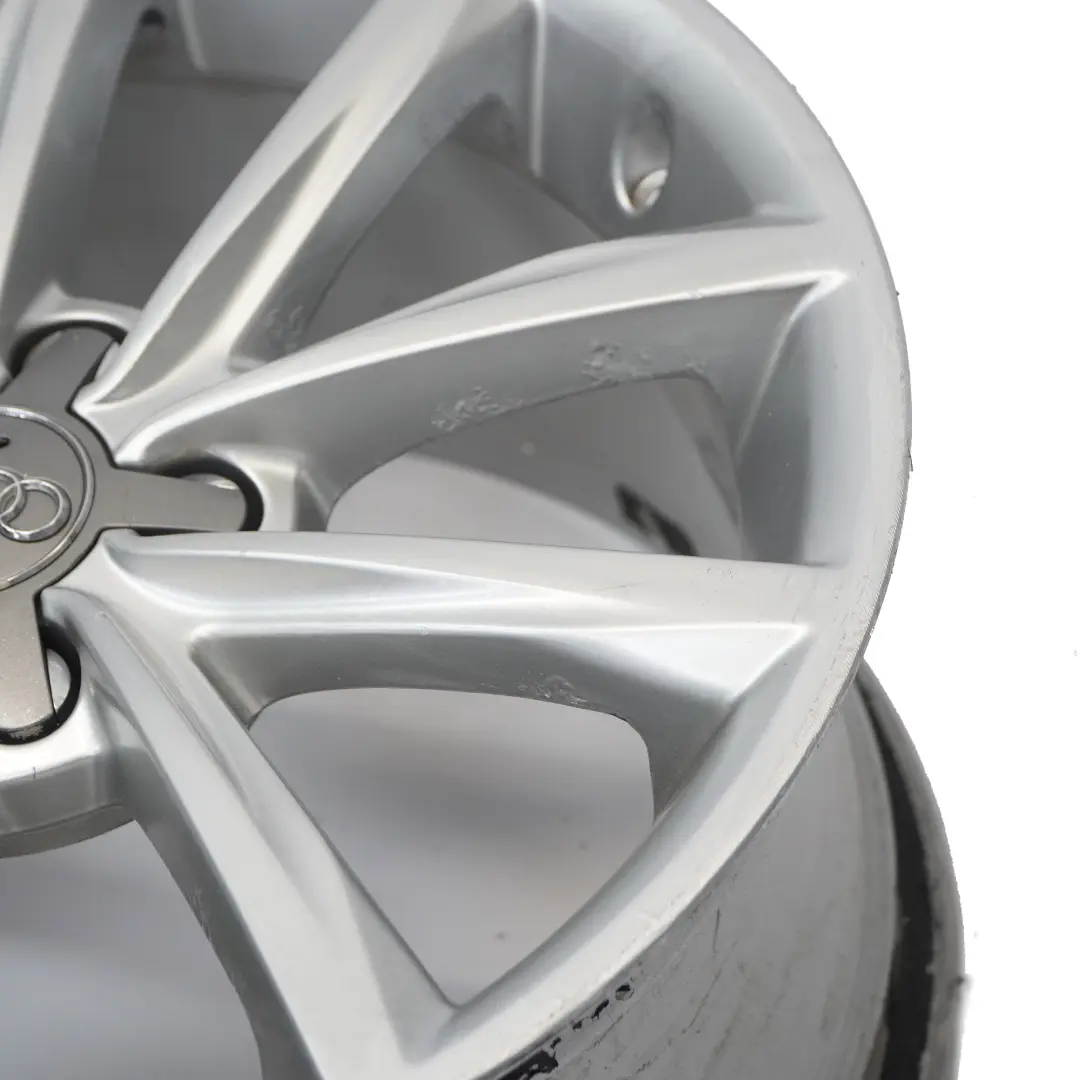 Audi Mk2 TT Cerchio in lega argento 17" ET:50 8,5J 8J0601025A - SKU 8J0601025BE-1 - Numero di parte 8J0601025BE