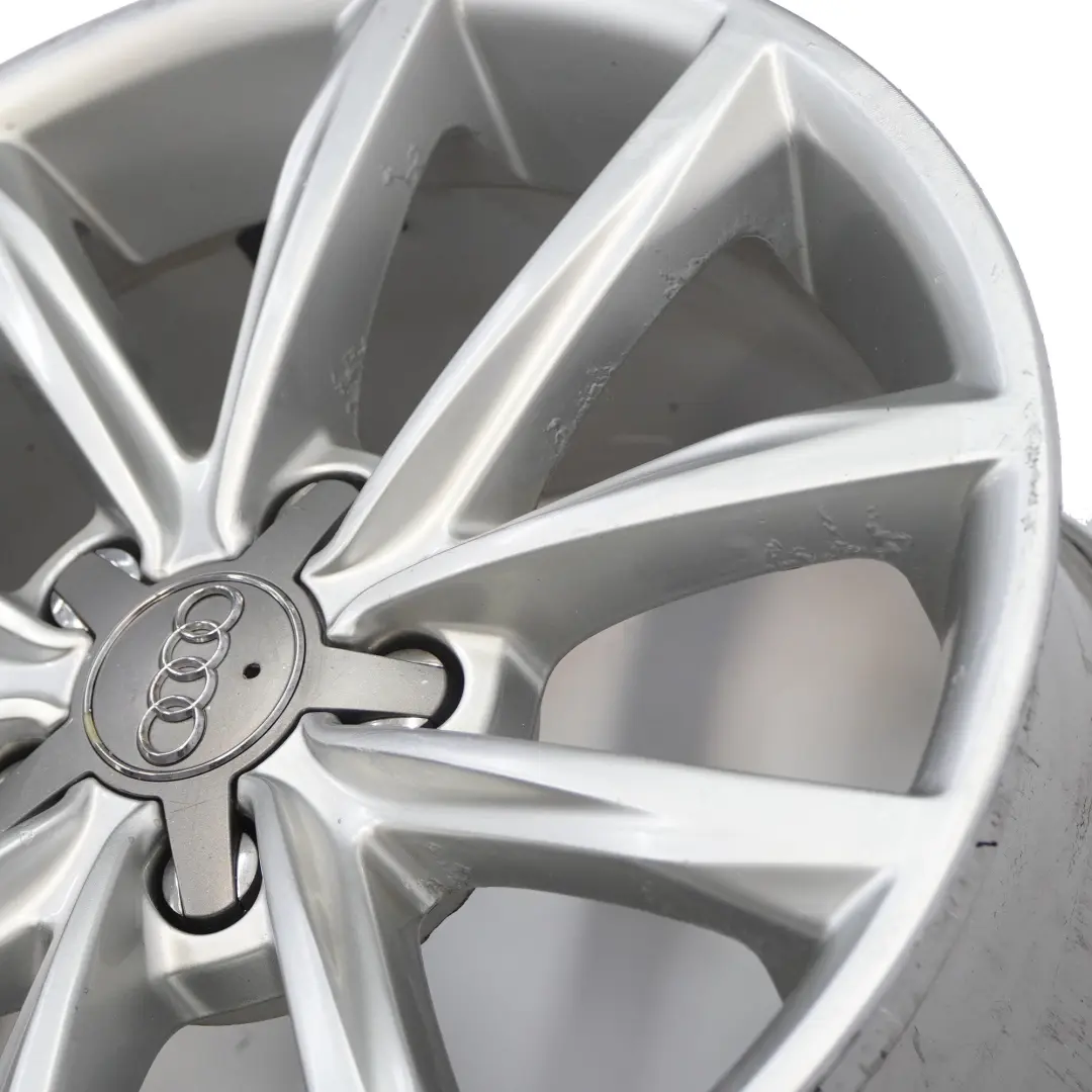 Audi Mk2 TT Cerchio in lega argento 17" ET:50 8,5J 8J0601025A - SKU 8J0601025BE-1 - Numero di parte 8J0601025BE