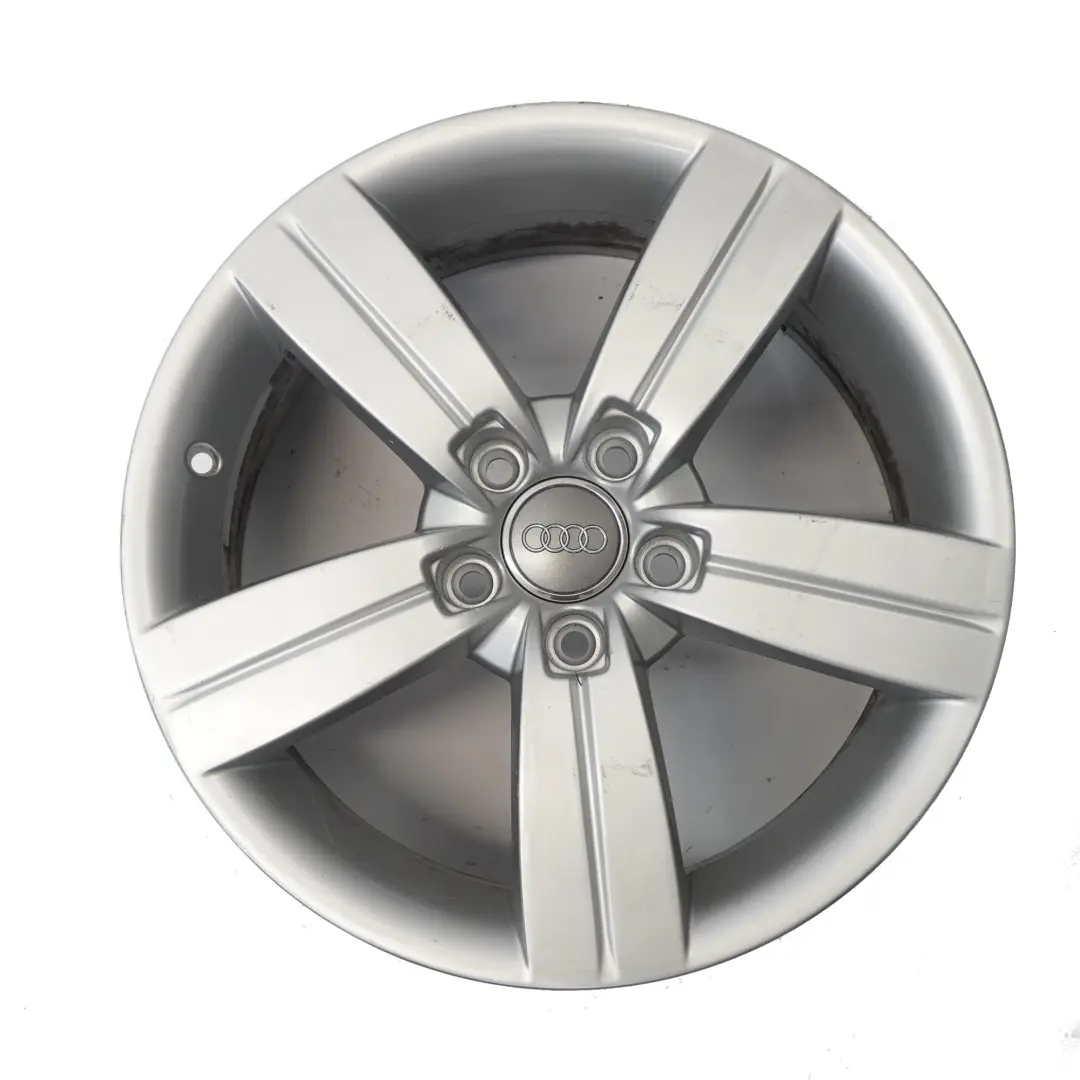  Llanta de aleación plateada Audi TT Mk2 8J 17" ET:47 8J Star Spoke - SKU 8J0601025C-2 - Número de pieza 8J0601025C
