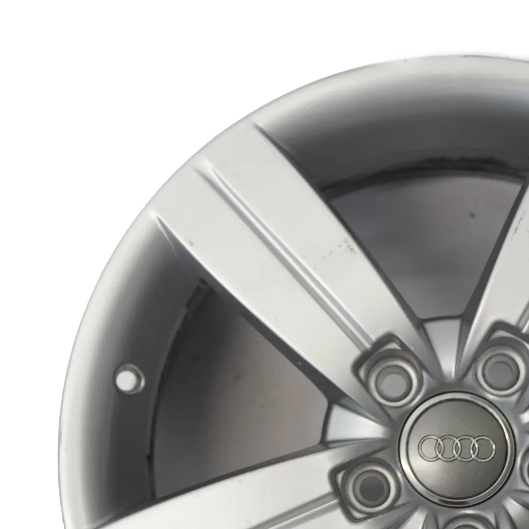  Llanta de aleación plateada Audi TT Mk2 8J 17" ET:47 8J Star Spoke - SKU 8J0601025C-2 - Número de pieza 8J0601025C
