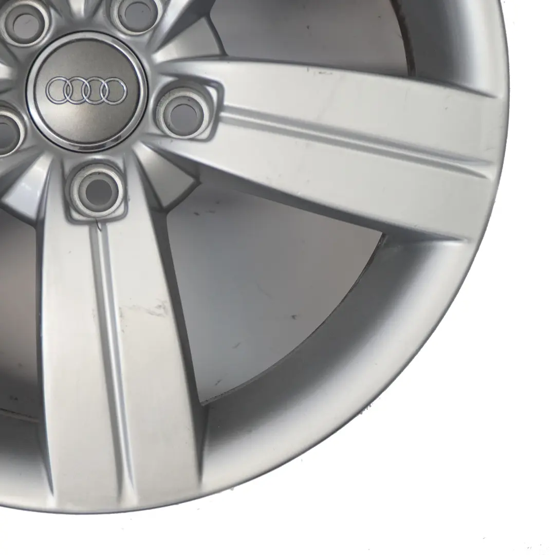  Llanta de aleación plateada Audi TT Mk2 8J 17" ET:47 8J Star Spoke - SKU 8J0601025C-2 - Número de pieza 8J0601025C