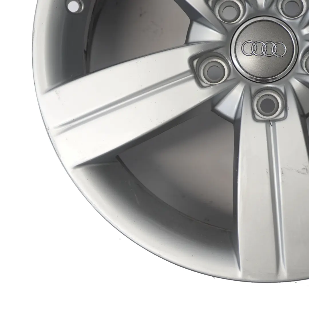  Llanta de aleación plateada Audi TT Mk2 8J 17" ET:47 8J Star Spoke - SKU 8J0601025C-2 - Número de pieza 8J0601025C