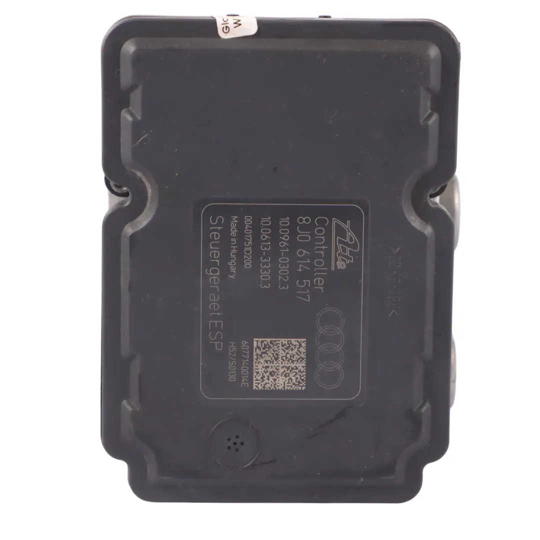 ABS Pump Hydraulic Brake Pump Control Module Braking Unit to Audi TT 8J with Part number 8J0614517 Audi TT 8J ABS Pump Hydraulic Brake Pump Control Module Braking Unit - SKU 8J0614517 - Part number 8J0614517