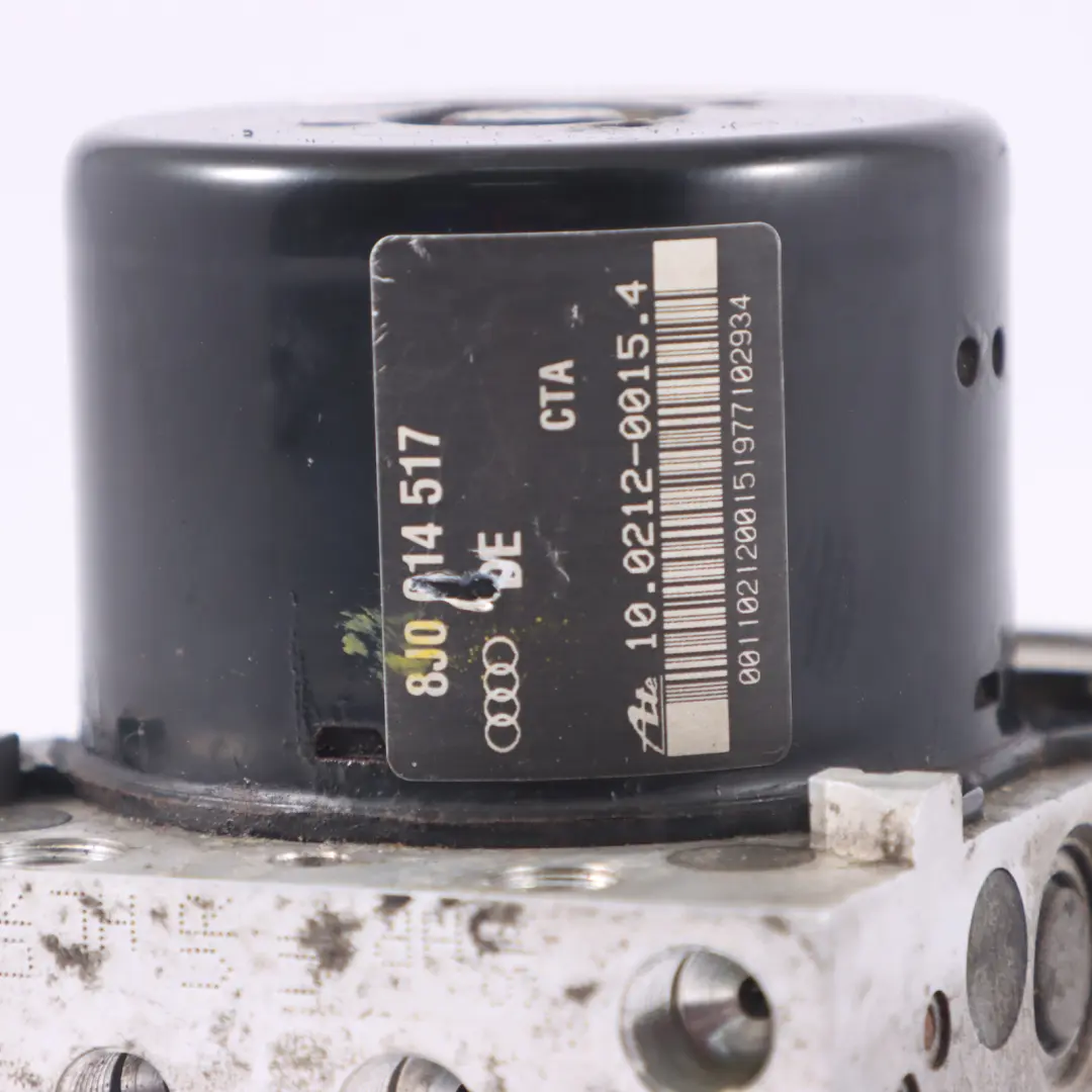  Bomba ABS Audi TT 8J Bomba de freno hidráulica Módulo de control - SKU 8J0614517 - Número de pieza 8J0614517
