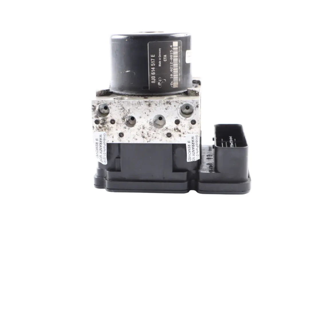 Bomba ABS Modulador Control Hidráulico de Freno para Audi TT 8J 2.0 TFSI con número de pieza 8J0614517E Audi TT 8J 2.0 TFSI Bomba ABS Modulador Control Hidráulico de Freno - SKU 8J0614517E - Número de pieza 8J0614517E