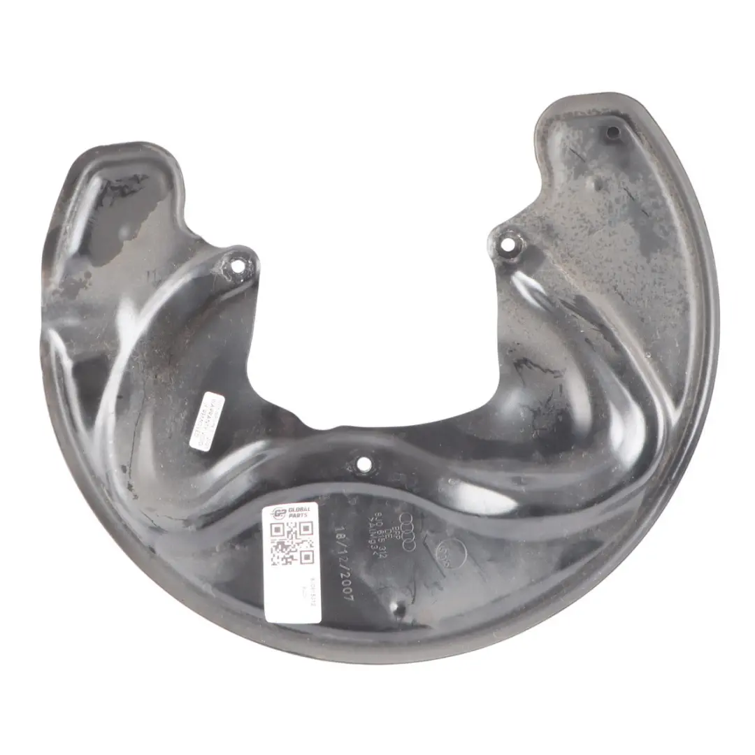 Front Brake Disc Plate Covering Splash Panel Right O/S to Audi TT 8J with Part number 8J0615312 Audi TT 8J Front Brake Disc Plate Covering Splash Panel Right O/S - SKU 8J0615312 - Part number 8J0615312