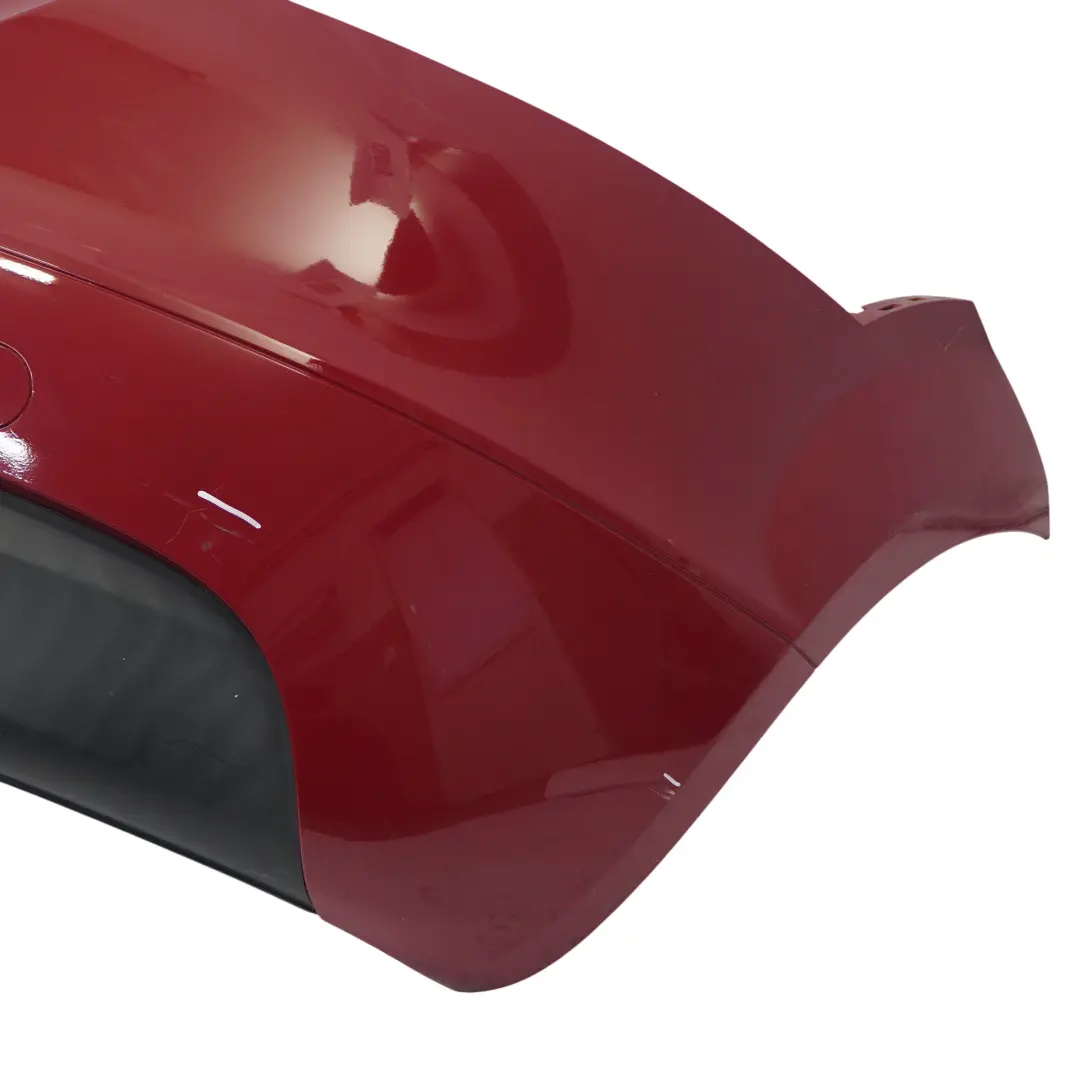 Bumper Trim Panel Covering Individual Red Painted to Audi TT 8J Rear with Part number 8J0807303 Audi TT 8J Rear Bumper Trim Panel Covering Individual Red Painted - SKU 8J0807303-RED - Part number 8J0807303