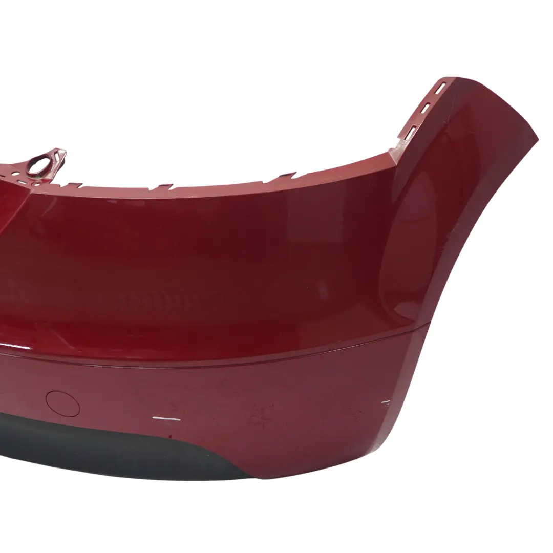 Bumper Trim Panel Covering Individual Red Painted to Audi TT 8J Rear with Part number 8J0807303 Audi TT 8J Rear Bumper Trim Panel Covering Individual Red Painted - SKU 8J0807303-RED - Part number 8J0807303